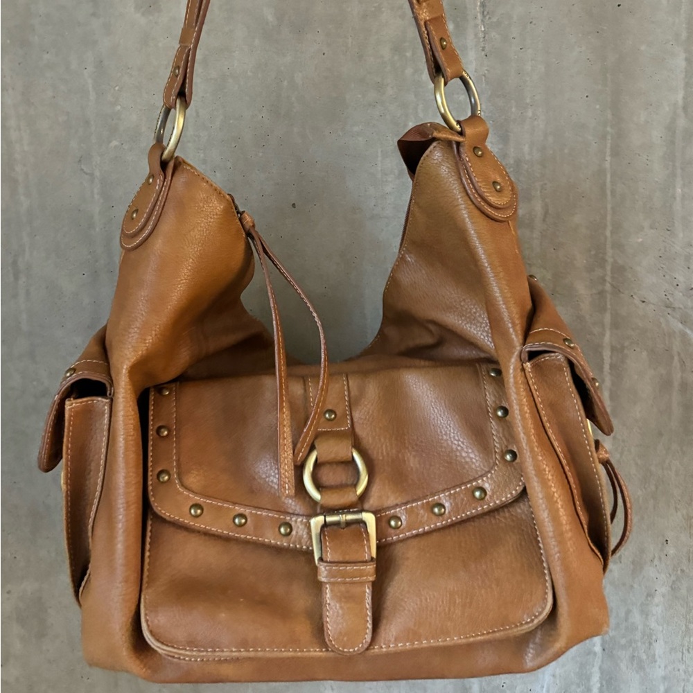 2000s Tommy Hilfiger shoulder hobo bag
